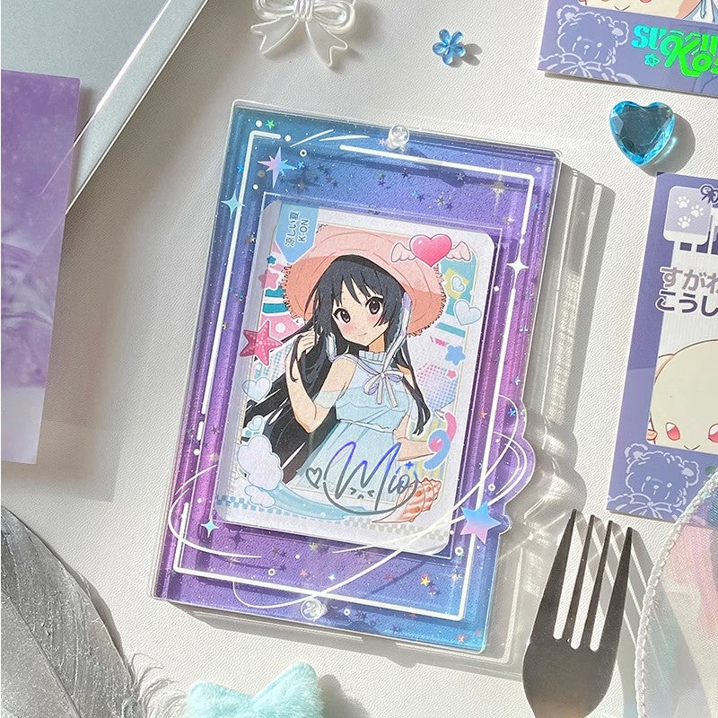 Galaxy Card Display Case + Stand