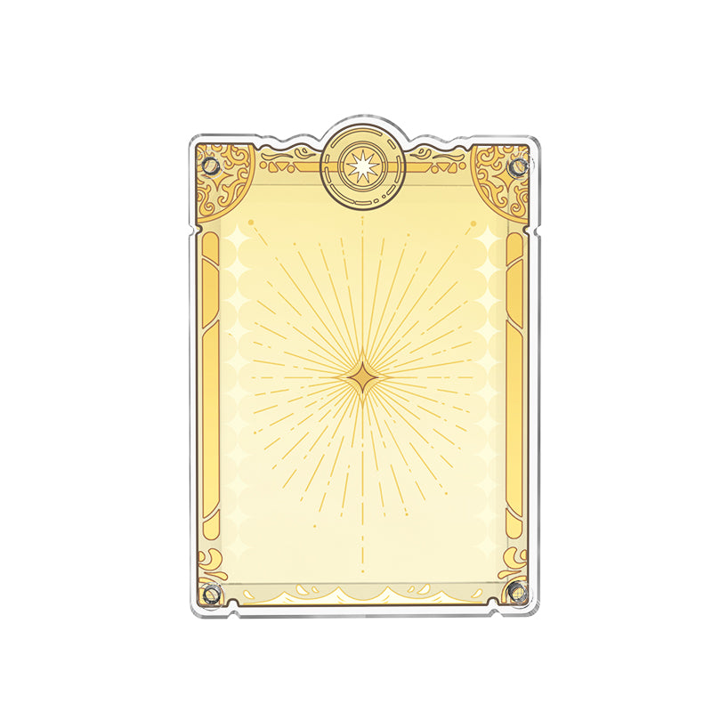Celestial Gold Card Display Case + Stand