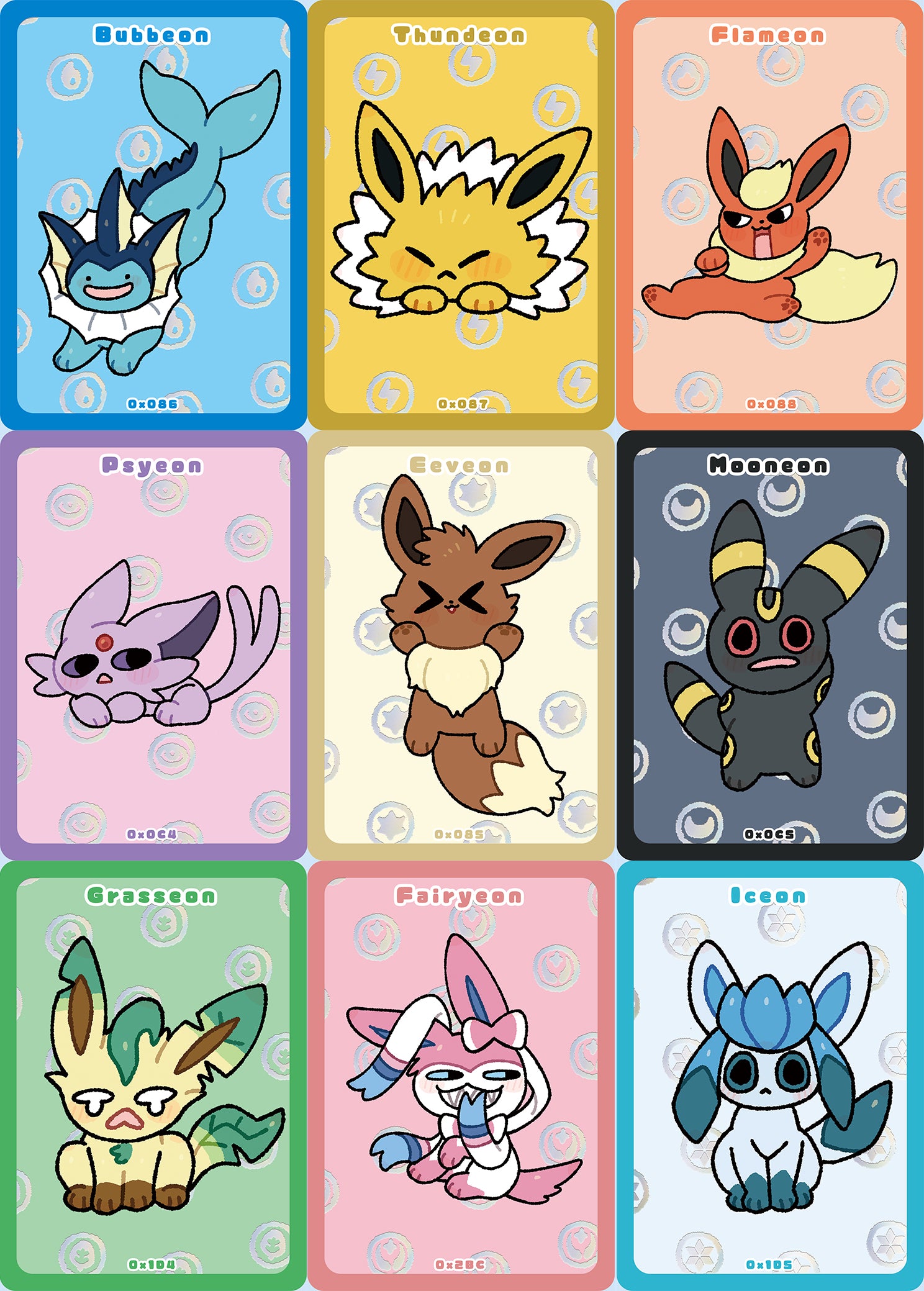 Extreme Evocuteness Holo Card