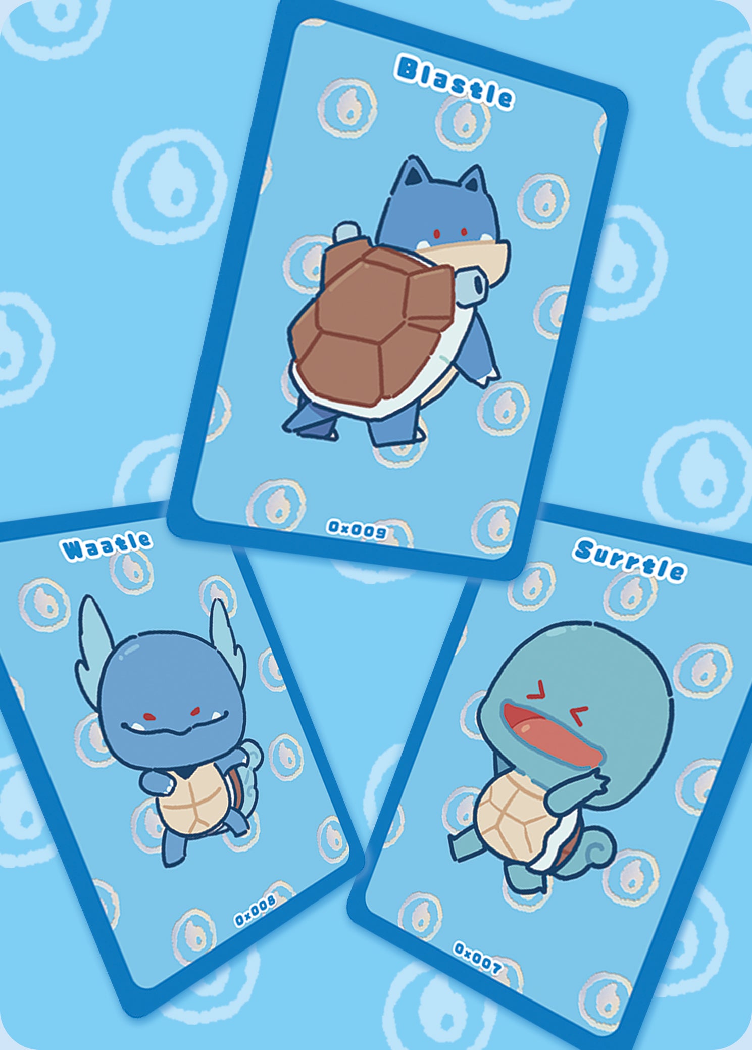 Sets of 9! Gen 1 Starters Bundle!